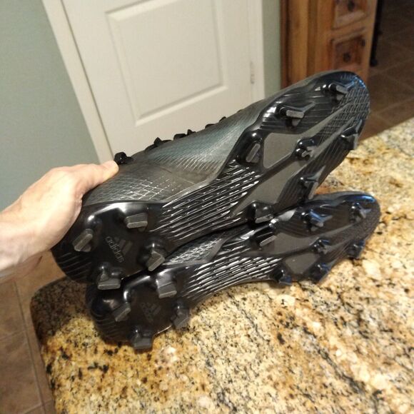 Adidas Men's X Ghosted Football Shoes Ground Cleats Black Grey US 13 (EH2833) - Picture 8 of 12